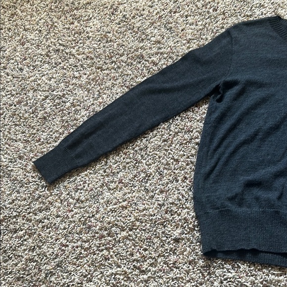 Polo by Ralph Lauren Vintage Kids Gray V-Neck Sweater Size YM - Picture 5 of 7